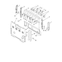 Whirlpool RF302BXKQ0 control panel parts diagram