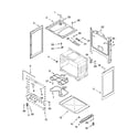 Whirlpool RF302BXKQ0 chassis parts diagram