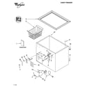 Whirlpool EH050FXMQ02 cabinet parts and parts not illustrated diagram