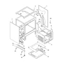 KitchenAid KGRC608LSS0 oven chassis parts diagram