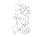 KitchenAid KGRC608LSS0 broiler & oven burner parts diagram