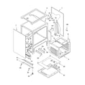 KitchenAid KGRC707LBT0 oven chassis parts diagram