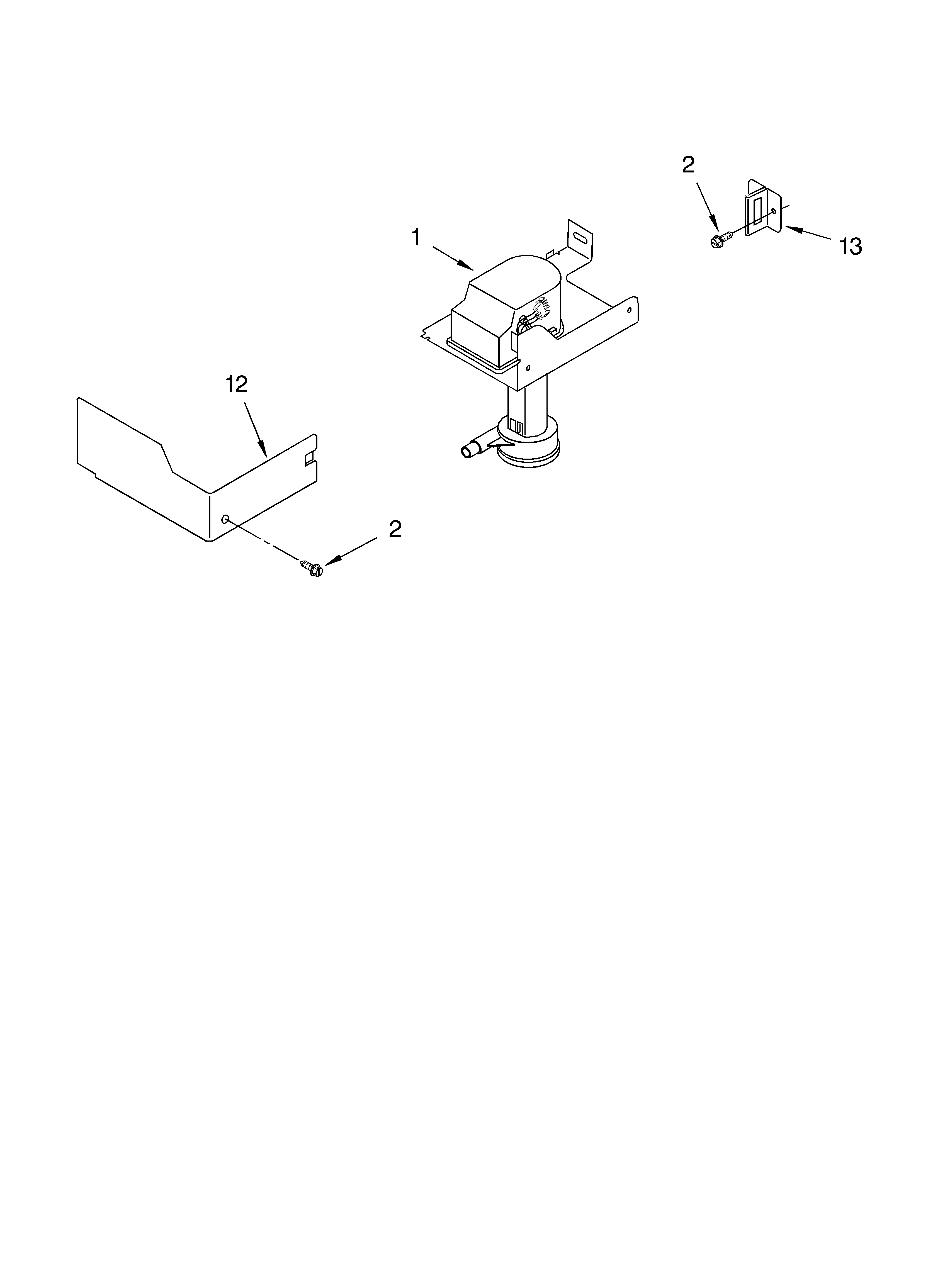 KitchenAid KUIA18NNJS3 pump parts diagram