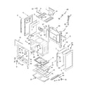 Whirlpool SF195LEKQ1 chassis parts diagram