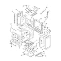 Whirlpool SF380LEKT1 chassis parts diagram