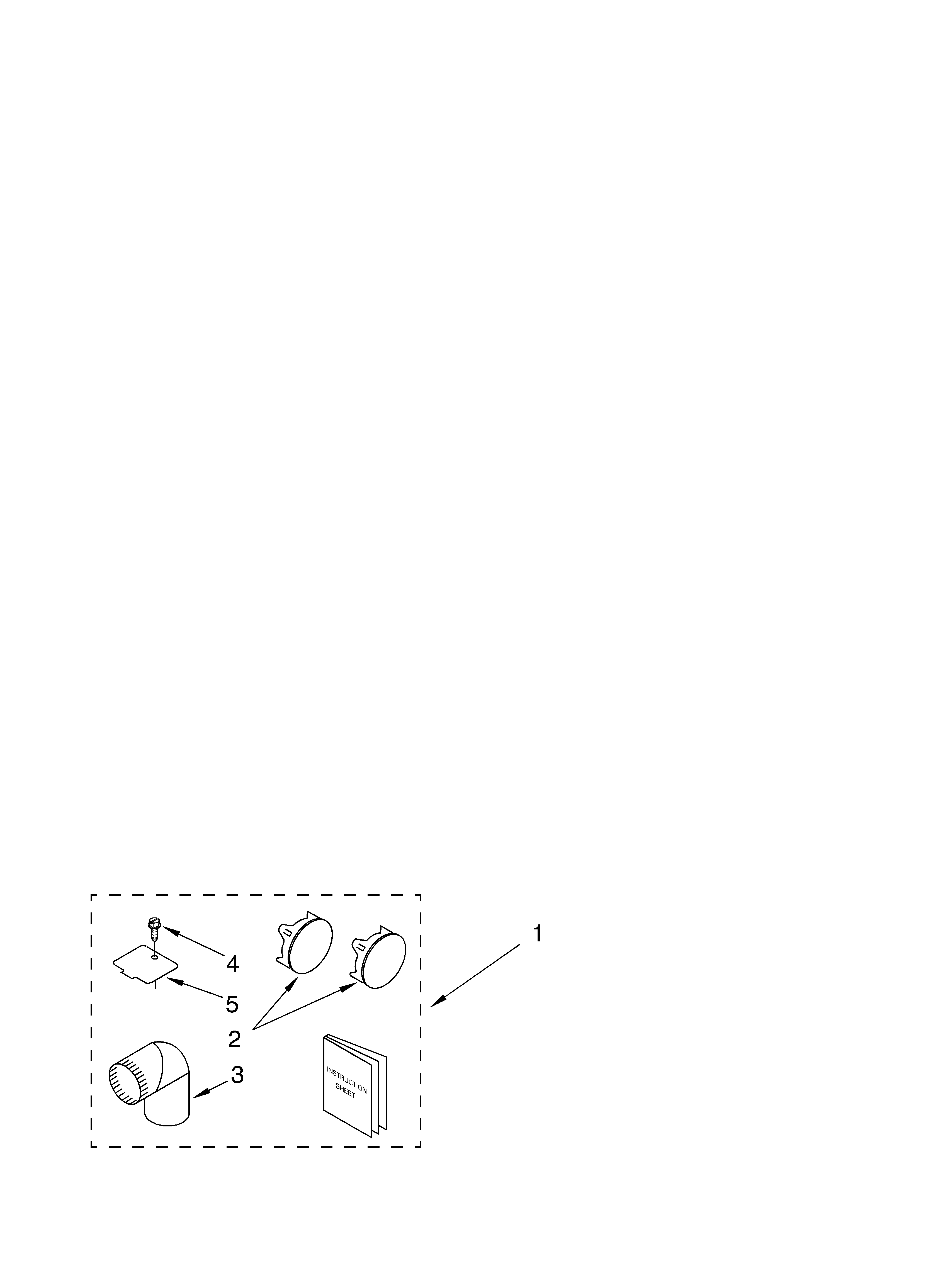 Whirlpool CSP2761KQ2 optional parts not included diagram