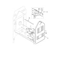 KitchenAid KERC508LSS0 rear chassis parts diagram