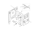 KitchenAid KERC607HBT10 rear chassis parts diagram