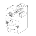 Whirlpool ET1FHTXMB01 icemaker parts diagram
