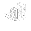 Whirlpool EV200FXMQ00 door parts diagram