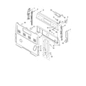 Whirlpool RF368LXMB0 control panel parts diagram