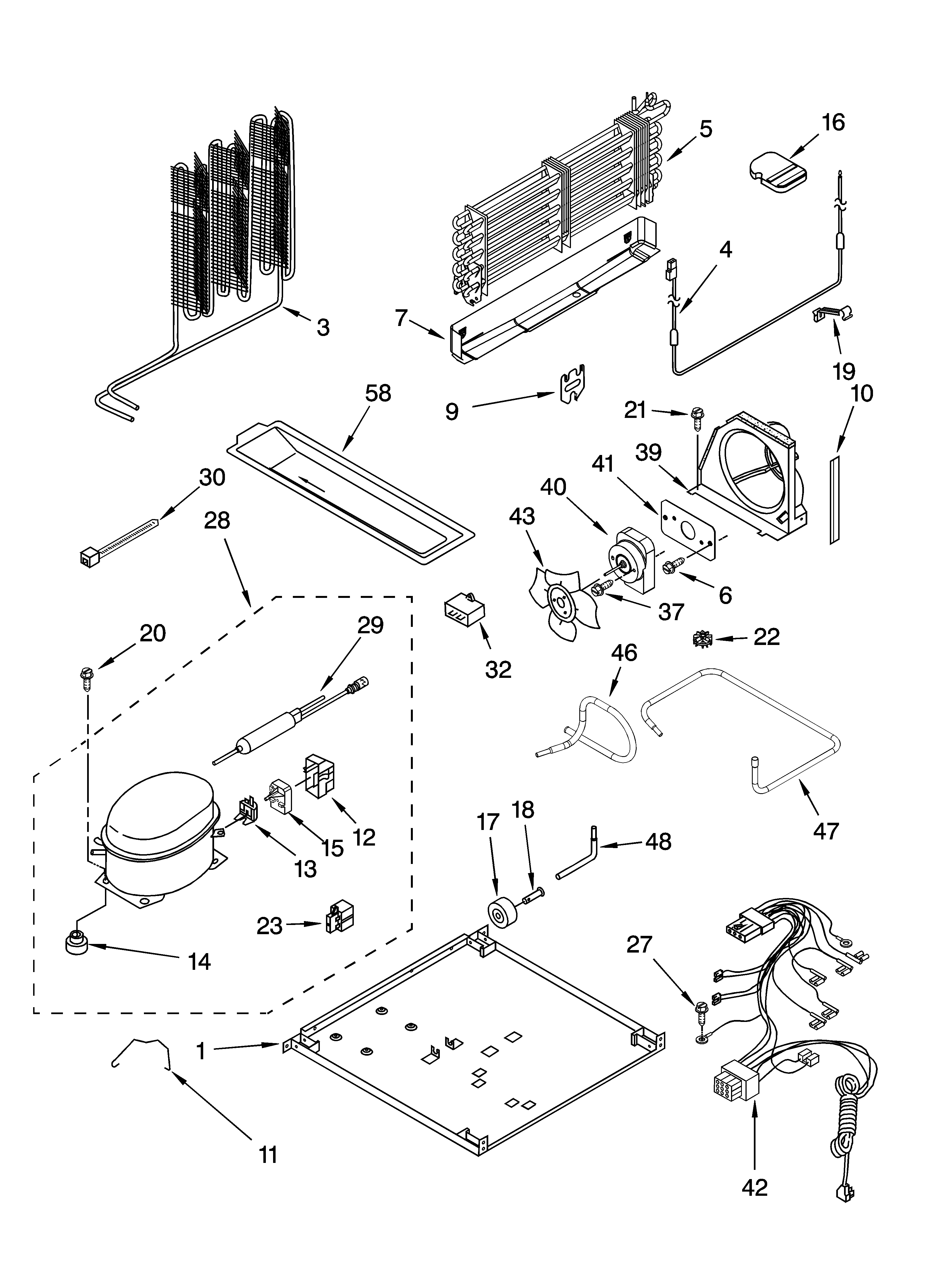 Kirkland ST21HPXPQ00 unit parts diagram