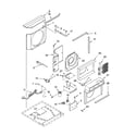 Whirlpool ACE184XP0 airflow and control parts diagram