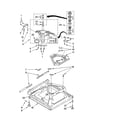 Whirlpool GST9679LG1 machine base parts diagram