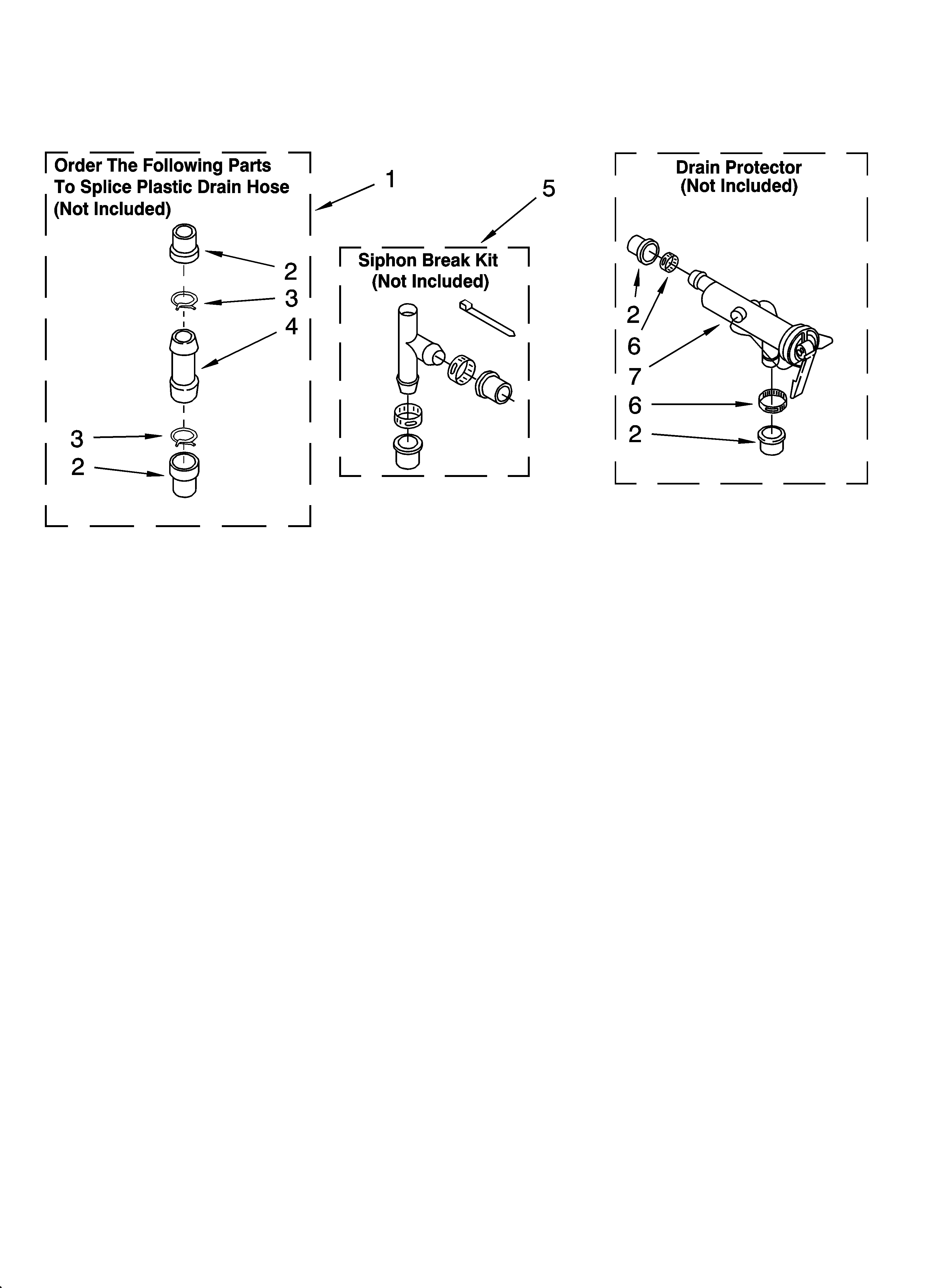 Whirlpool GSW9650LW0 water system parts diagram