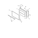 Whirlpool GT1SHTXMT01 freezer door parts diagram