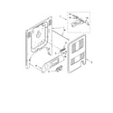 KitchenAid KGSC308LSS0 rear chassis parts, miscellaneous parts diagram
