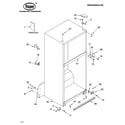 Roper RT18HDXPQ00 cabinet parts diagram