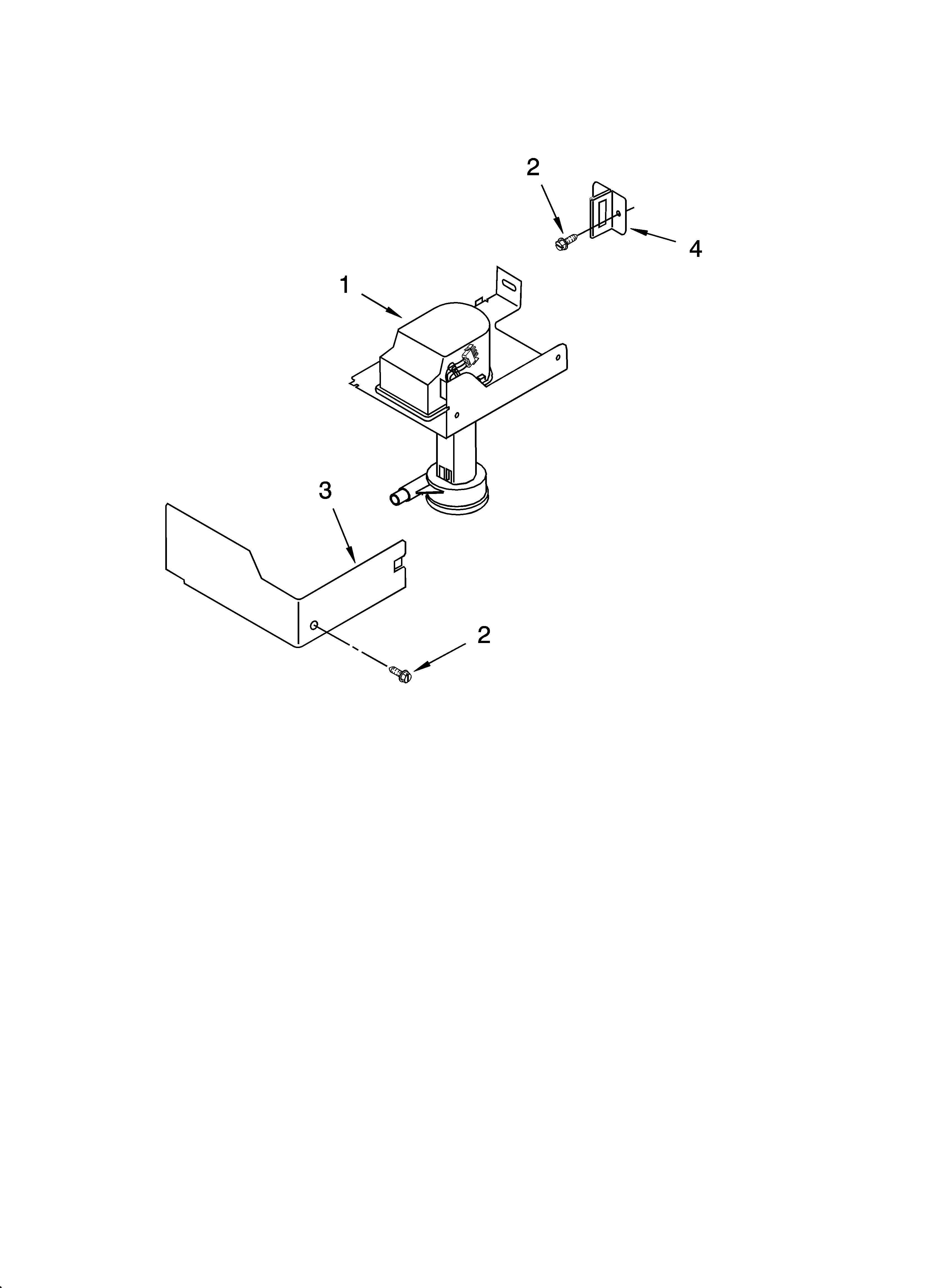 KitchenAid KUIA15PLLS2 pump parts diagram