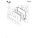 Whirlpool MT4140SKB1 door parts diagram