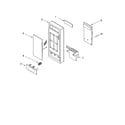 Whirlpool MT4140SKB1 control panel parts diagram