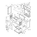 Whirlpool SF303PEPQ1 chassis parts diagram