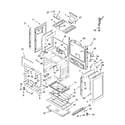 Whirlpool SF380LEMQ1 chassis parts diagram