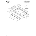 Whirlpool VSF303PEKQ2 cooktop parts diagram