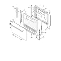 Whirlpool VSF315PEMW1 door parts, miscellaneous parts diagram