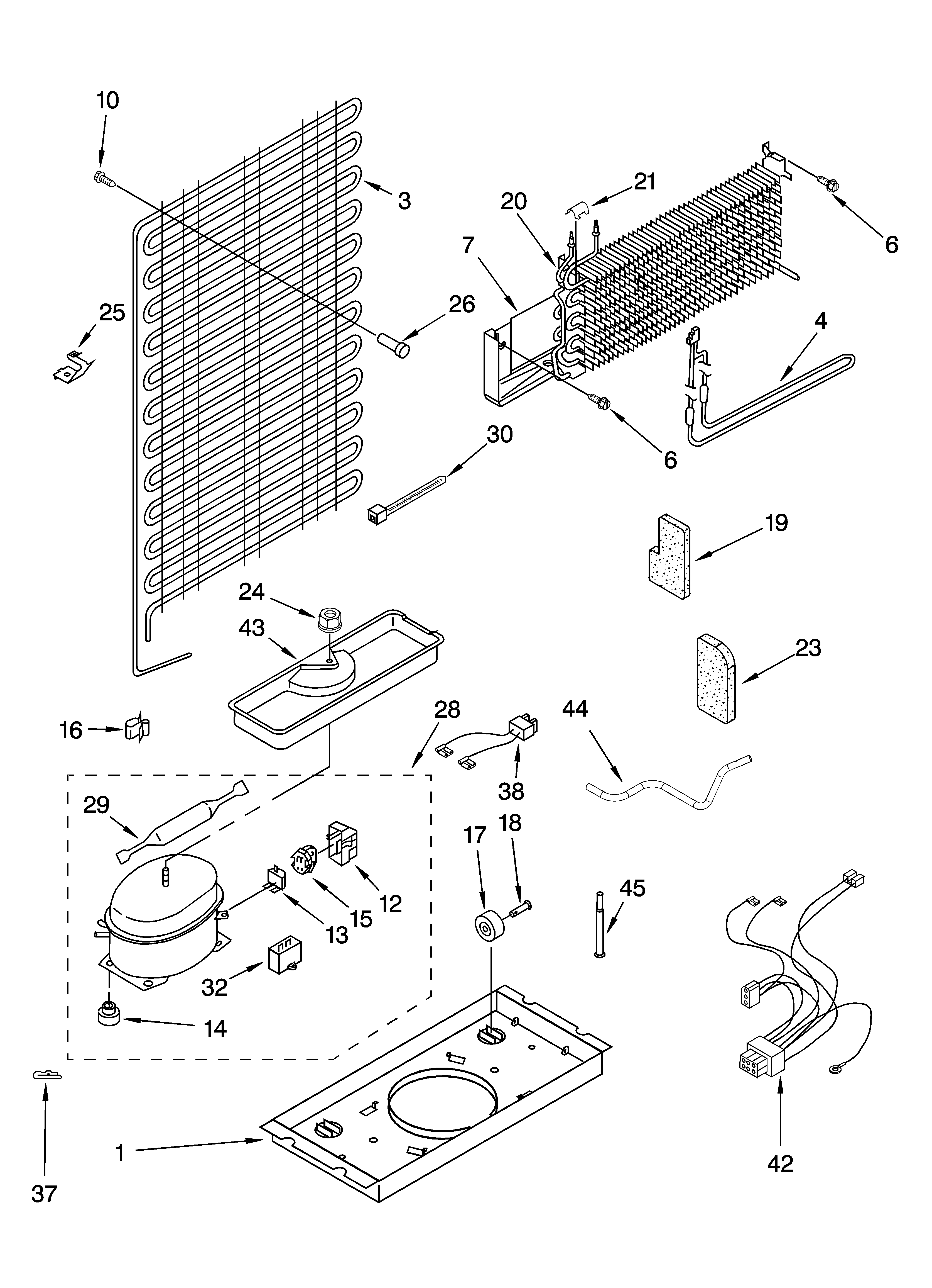 Whirlpool 5VET8WPKLQ02 unit parts diagram