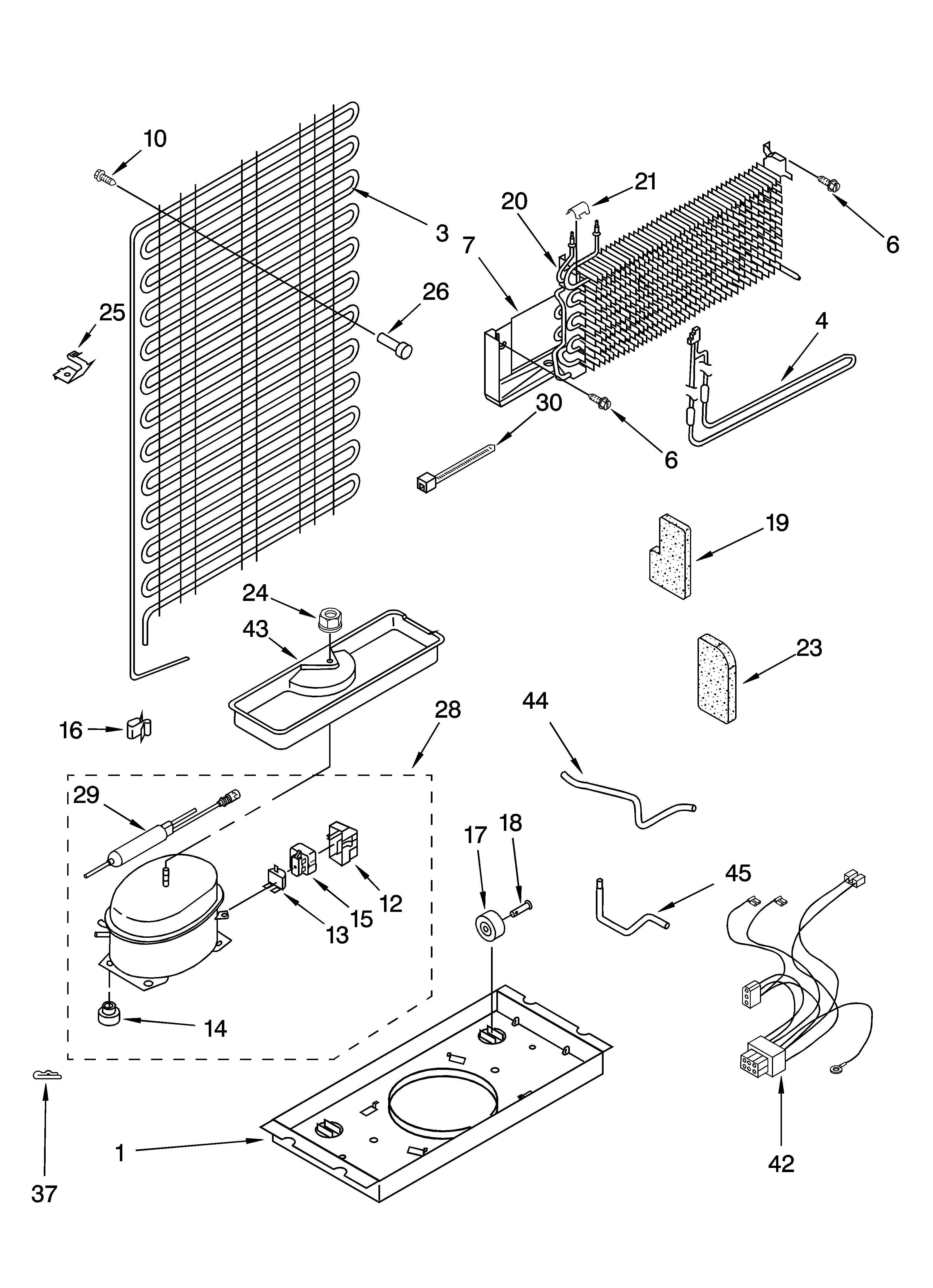Whirlpool 8VET8WPKLQ02 unit parts diagram
