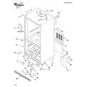Whirlpool GB9SHKXLQ01 cabinet parts diagram