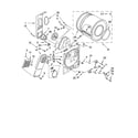 Whirlpool LER3624PQ0 bulkhead parts diagram