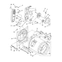 Whirlpool LGN1000PQ0 bulkhead parts diagram