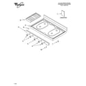 Whirlpool SF3020SKQ3 cooktop parts diagram