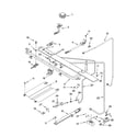 Whirlpool SF3020SKQ3 manifold parts diagram