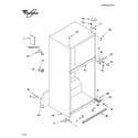 Whirlpool GR9SHKXMQ00 cabinet parts diagram