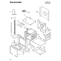 KitchenAid KEBC101KWH05 oven parts diagram