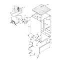 Whirlpool DP840SWPX0 cabinet parts, optional parts (not included) diagram