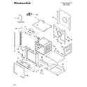 KitchenAid KEBC171KWH04 oven parts diagram