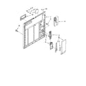 Whirlpool DU810SWPU0 inner door parts diagram