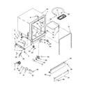 Whirlpool DU810SWPU0 tub assembly parts diagram