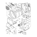 Whirlpool GEW9200LT2 bulkhead parts diagram