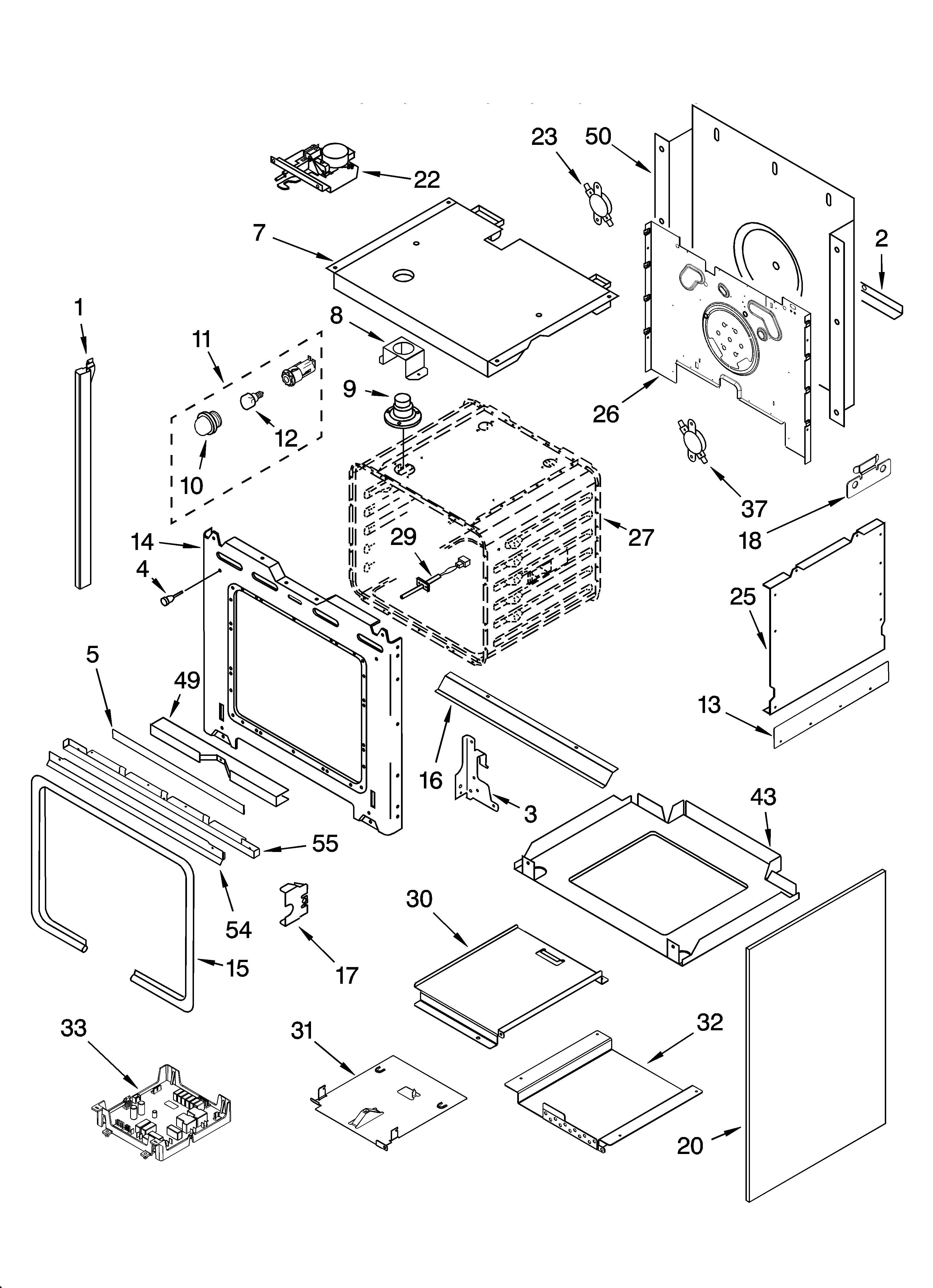 KitchenAid KGRI801PBL00 oven parts diagram