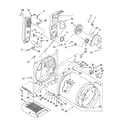 Whirlpool 7MLGQ8857PT0 bulkhead parts diagram