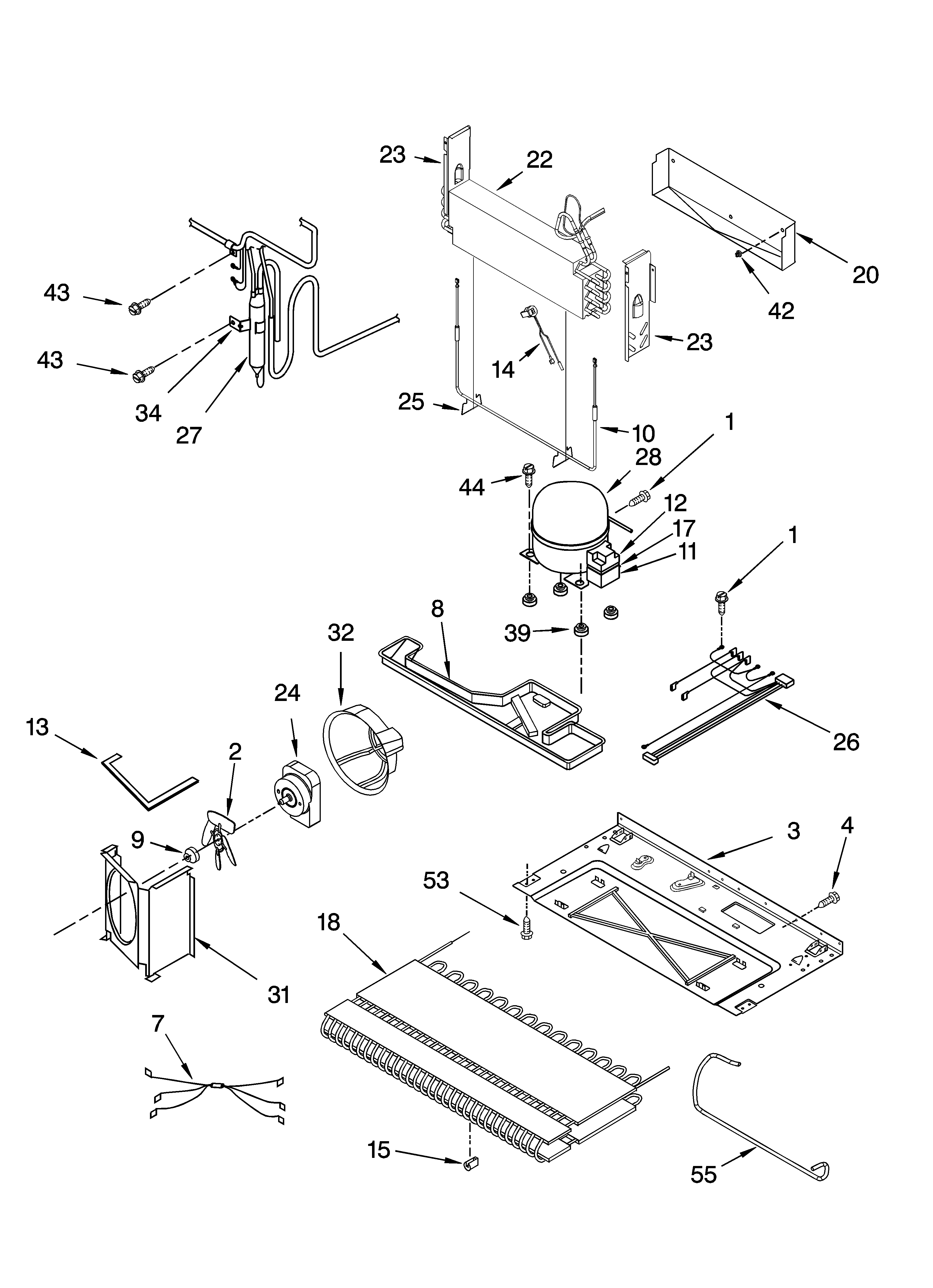 KitchenAid KBRP20EMSS00 unit parts diagram