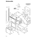 KitchenAid KEBC247KWH03 oven parts diagram