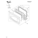 Whirlpool MT4210SLQ1 door parts diagram