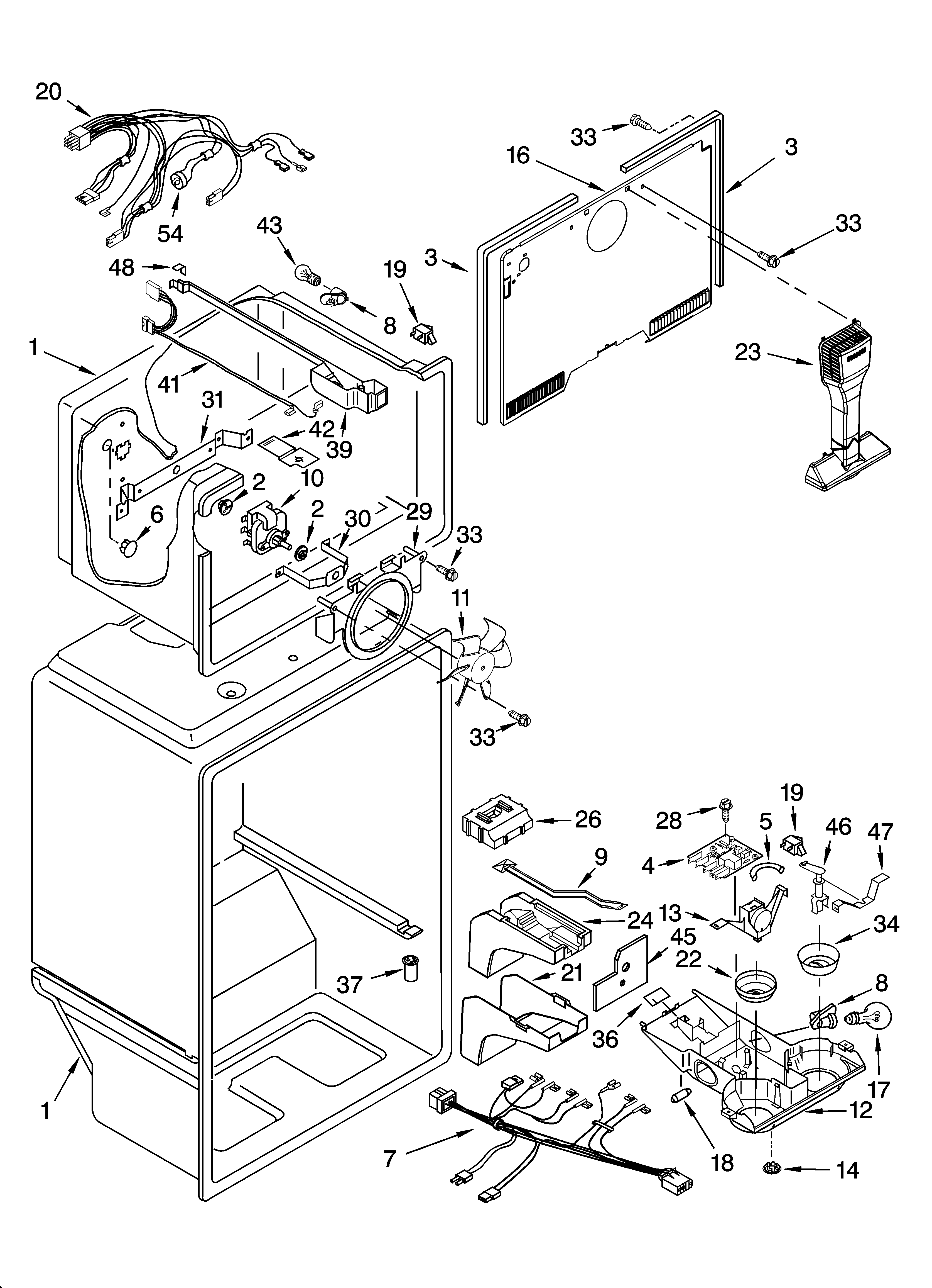 Whirlpool GR2FHMXPB00 liner parts diagram