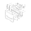 Whirlpool GS458LELT0 control panel parts diagram